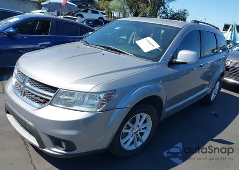 2016 Dodge Journey Sxt из США, поврежденный, VIN 3C4PDCBBXGT163058